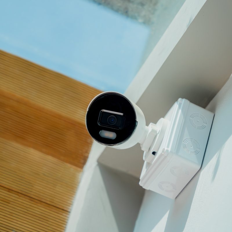 Security camera installation