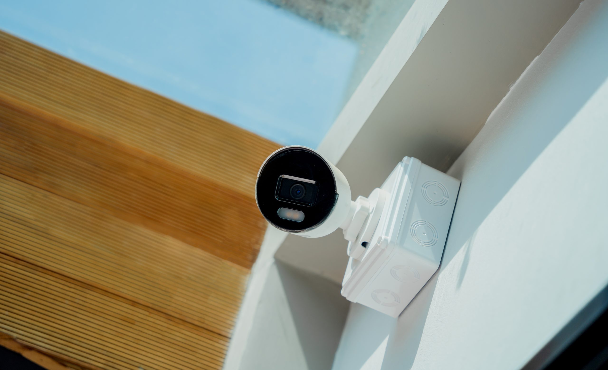 Security camera installation